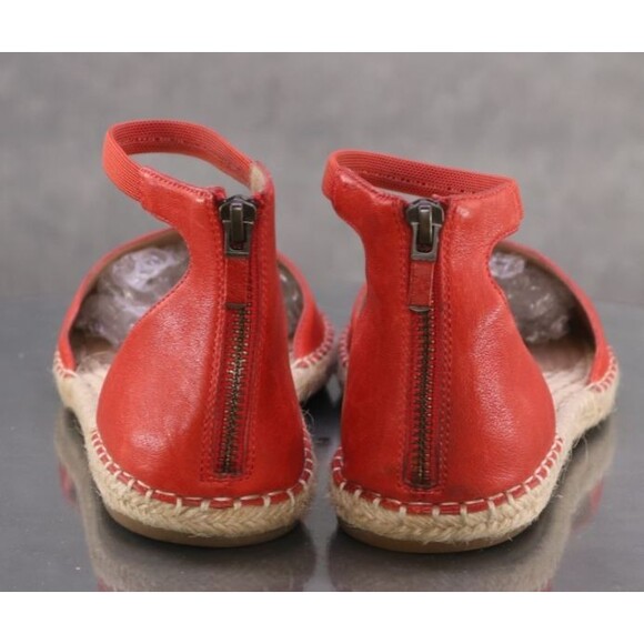 Eileen Fisher Lala Women's Espadrille Gladiator Flat Sandals Size 10 Leather EUC - Picture 7 of 12
